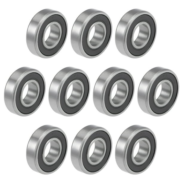 Deep Groove Ball Bearings R8RS Z2 1/2 X 1-1/8 X 5/16 inch Double Sealed Carbon Steel 20 Pieces Deep Groove Ball Bearings R8RS Z2 1/2 X 1-1/8 X 5/16 inch Double Sealed Carbon Steel 20 Pieces